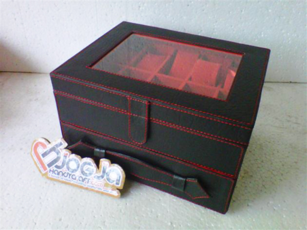 Box Jam Susun Isi 20 Black.