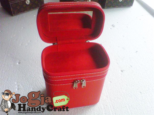 Cosmetic Case Red Cosmetic Case Red
