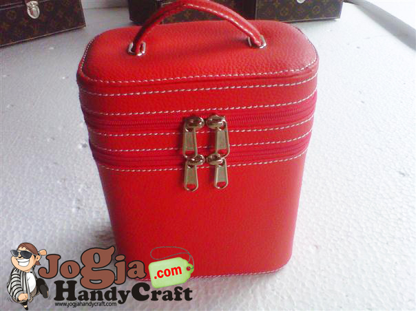 Cosmetic Case Red Cosmetic Case Red