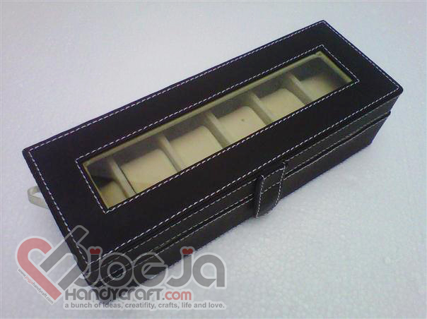 Box Jam Tangan Isi 6 Black Inner Red Box Jam Tangan Isi 6 Black Inner Red
