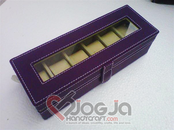 Box Jam Tangan Isi 6 Purple Inner Cream Box Jam Tangan Isi 6 Purple Inner Cream