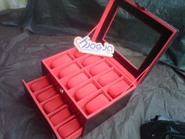 Black Coroc Box Jam Tangan Isi 20