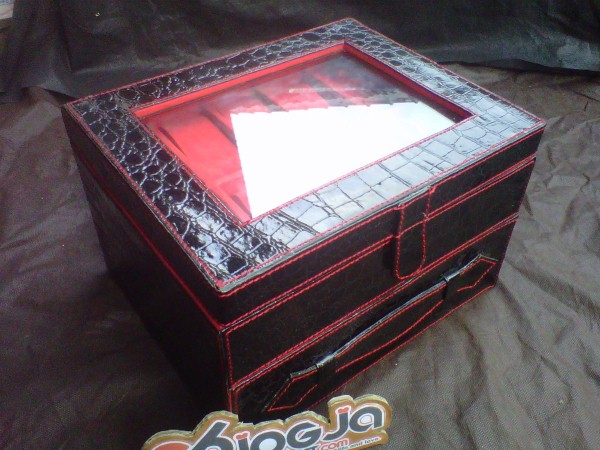 Black Coroc Box Jam Tangan Isi 20