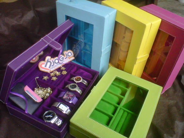 Box 3in1 Vinyl - Watch Mix Jewelry Organizer Box 3in1 Vinyl - Watch Mix Jewelry Organizer