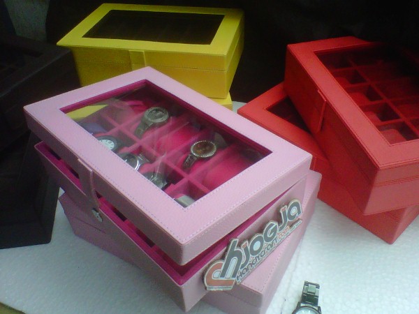  Box Jam Tangan isi 12 Baby Pink