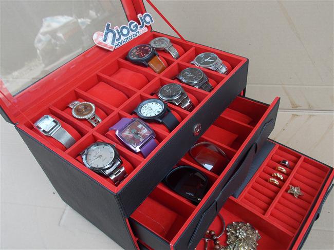 Watch Box Organizer For 12 Watches Mix Glasses and Accesories Drawer Watch Box Organizer For 12 Watches Mix Glasses and Accesories Drawer