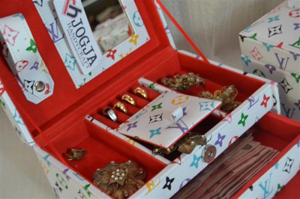Square Drawer Jewelry Box | Tempat Perhiasan 