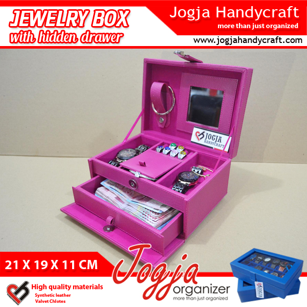 Brockenwhite Jewlery Box With Hidden Drawer