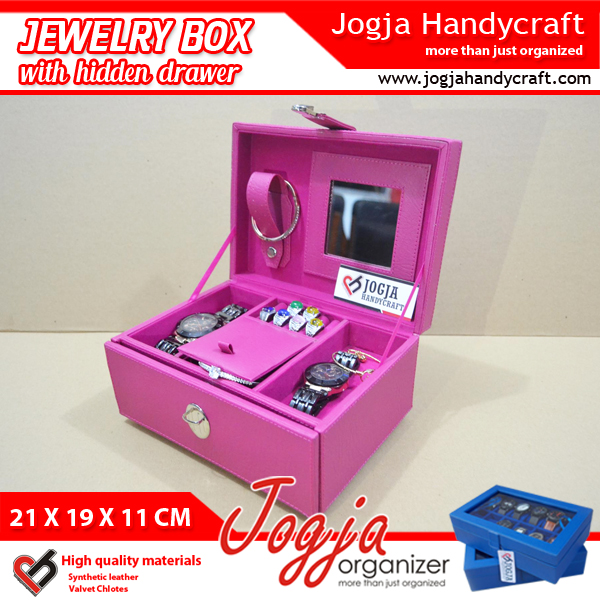 Full Fanta Jewlery Box With Hidden Drawer