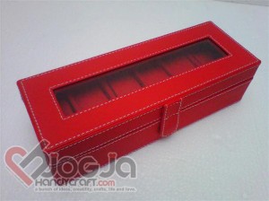 Box Jam Tangan Isi 6 Full Red