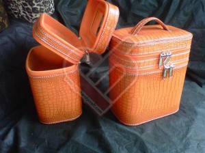Make Up Case Motif Croco