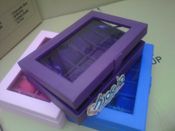 Full Purple Box Tempat Jam Isi 12