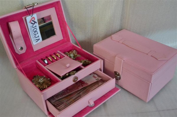 BABY PINK JEWELRY BOX | TEMPAT PERHIASAN | KOTAK PERHIASAN
