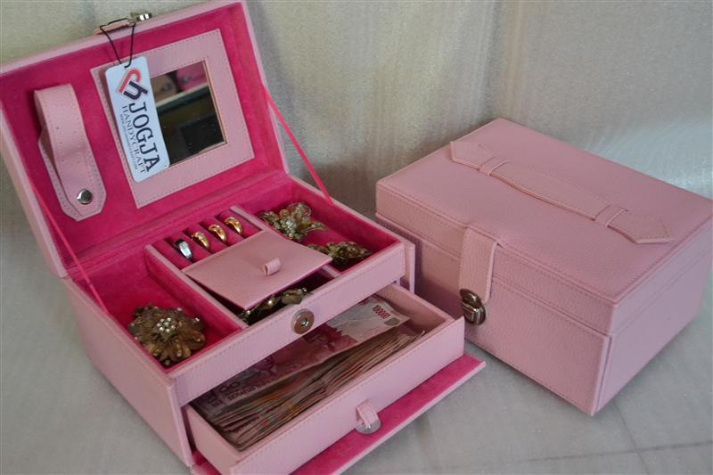BABY PINK JEWELRY BOX | TEMPAT PERHIASAN | KOTAK PERHIASAN