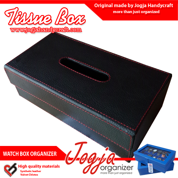 Tissue Box / Tempat Tissue / Kotak Tissue Unik Dari Kulit Sintetis