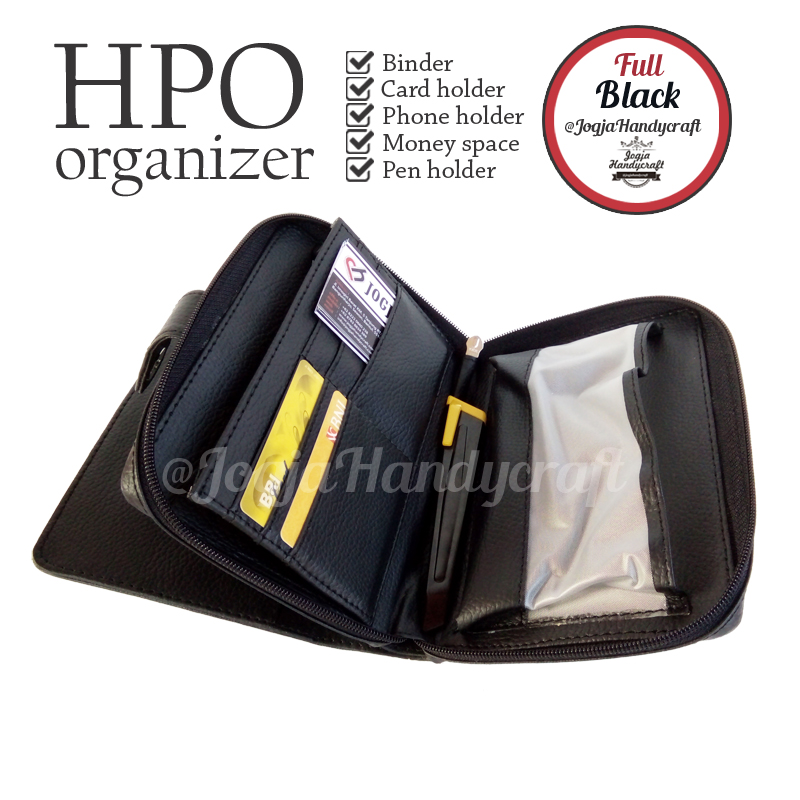 HPO LENGKAP, BINDER, TEMPAT HP, TEMPAT PENA, CARD HOLDER, TEMPAT UANG