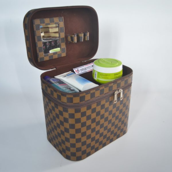 Exclusive JUMBO Size Tas Tempat Kosmetik Damier / Beautycase / Make up Pouch