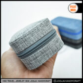 Travel Mini Jewelry Box Tempat Penyimpanan Perhiasan Emas & Aksesoris Kalung, Cincin, Anting, Gelang