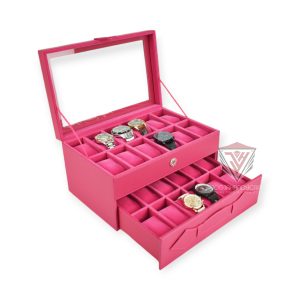 Watch Box Organizer – Kotak Tempat Jam Tangan Susun Isi 24