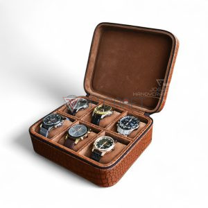6 Slots Premium Travel Watch Box For Sport Watches - Tempat Jam Tangan Travel Jumbo