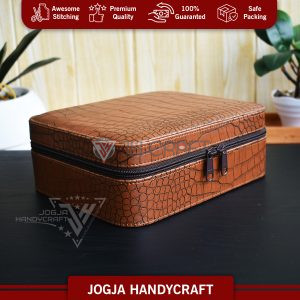 6 Slots Premium Travel Watch Box For Sport Watches - Tempat Jam Tangan Travel Jumbo - Gambar 8