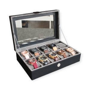 Watch Box Organizer – Kotak Tempat Jam Tangan Isi 10 (SPORT)