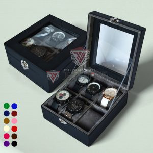Universal Watch Box Organizer - Kotak Tam Tangan Isi 6 Universal - Gambar 6